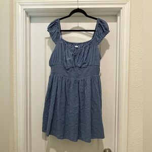 *CUTE EYELET DRESS*  (NEVER WORN)